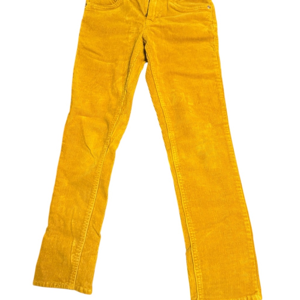 Yellow Corduroy Pants